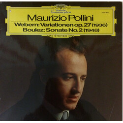 Maurizio Pollini / Anton Webern / Pierre Boulez Variationen Op. 27 (1936) / Sonate No. 2 (1948) Vinyl LP USED