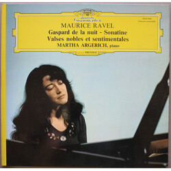 Maurice Ravel / Martha Argerich Gaspard De La Nuit - Sonatine - Valses Nobles Et Sentimentales Vinyl LP USED