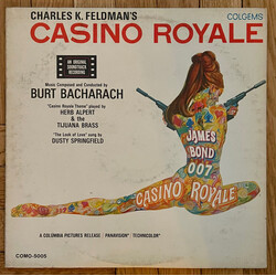 Burt Bacharach Casino Royale (Original Motion Picture Soundtrack) Vinyl LP USED