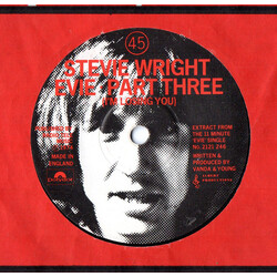 Stevie Wright Evie • Part Three (I'm Losing You) Vinyl 7" USED