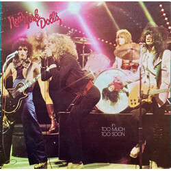 New York Dolls In Too Much Too Soon Vinyl LP USED