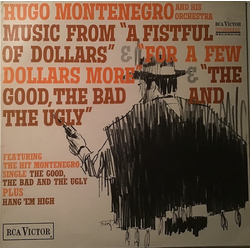 Hugo Montenegro And His Orchestra Music From "A Fistful Of Dollars" & "For A Few Dollars More" & "The Good, The Bad And The Ugly" Vinyl LP USED
