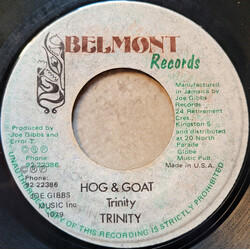 Trinity (4) Hog & Goat Vinyl 7" USED