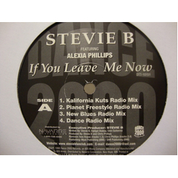 Stevie B / Alexia Phillips If You Leave Me Now Vinyl 12" USED