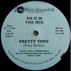 Pretty Tony Fix It In The Mix Vinyl 12" USED