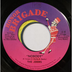 The Jerms Nobody / Baby, Baby, Love Vinyl 7" USED