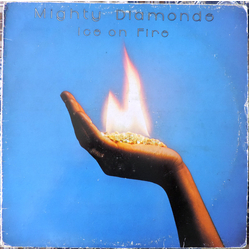 The Mighty Diamonds Ice On Fire Vinyl LP USED