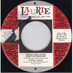 Hoagy Lands Friends And Lovers Don't Go Together / Theme From The Other Side Vinyl 7" USED
