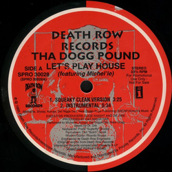 Tha Dogg Pound Let's Play House Vinyl 12" USED