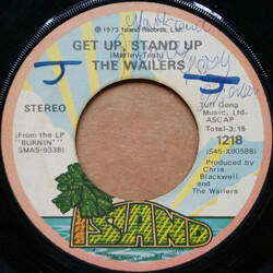 The Wailers Get Up, Stand Up Vinyl 7" USED