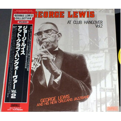 George Lewis' Ragtime Band George Lewis At Club Hangover Vol. 2 Vinyl LP USED