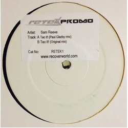 Samuel E Reeve Tec It USED VINYL 12INCH PROMO WHITE LABEL