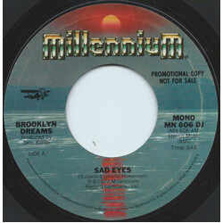 Brooklyn Dreams Sad Eyes USED VINYL 7INCH 45 RPM SINGLE MONO STEREO PROMO