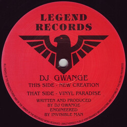 DJ Gwange New Creation / Vinyl Paradise Vinyl 12" USED