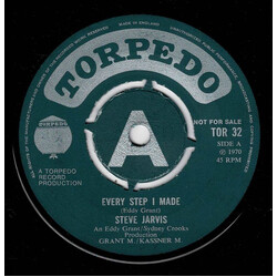 Steve Jarvis / The Baba Brooks Band Every Step I Made / One Eyed Giant Vinyl 7" USED