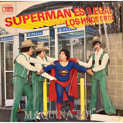 Los Hermanos Ortiz Superman es Ilegal Vinyl LP USED