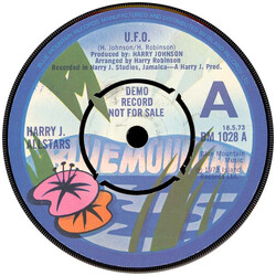 Harry J. All Stars U.F.O. Vinyl 7" USED