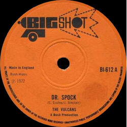 Vulcans Dr Spock Vinyl 7" USED