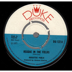 Augustus Pablo Reggae In The Fields Vinyl 7" USED