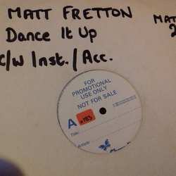 Matt Fretton Dance It Up Vinyl 12" USED