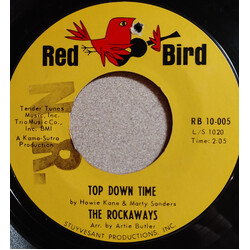 The Rockaways Top Down Time / Don't Cry (Tomorrow's Tears Tonight) Vinyl 7" USED