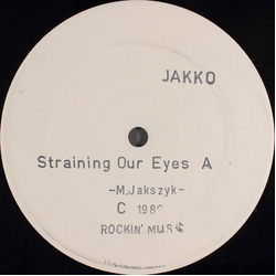 Jakko Straining Our Eyes Vinyl 12" USED