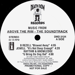 Various Music From Above The Rim - The Soundtrack Vinyl 12" USED