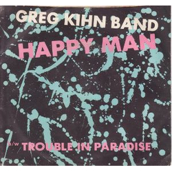 Greg Kihn Band Happy Man Vinyl 7" USED