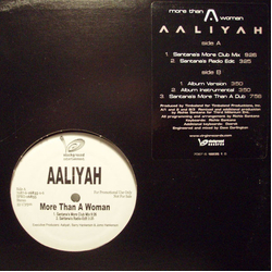 Aaliyah More Than A Woman Vinyl 12" USED