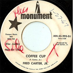 Fred Carter, Jr. Coffee Cup Vinyl 7" USED