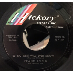 Frank Ifield No One Will Ever Know / I'm Saving All My Love Vinyl 7" USED