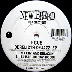 I-Cue Derelicts Of Jazz EP Vinyl 12" USED
