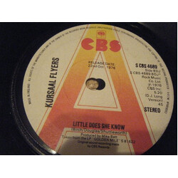 Kursaal Flyers Little Does She Know Vinyl 7" USED