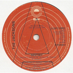 The Jacksons Destiny Vinyl 7" USED