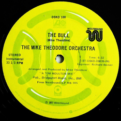 The Mike Theodore Orchestra The Bull Vinyl 12" USED