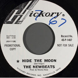 The Newbeats Hide The Moon Vinyl 7" USED