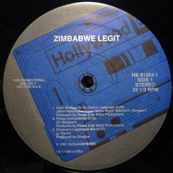 Zimbabwe Legit Doin' Damage In My Native Language Vinyl 12" USED