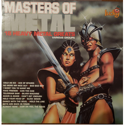 Various Masters Of Metal 18 Heavy Metal Greats Vinyl LP USED