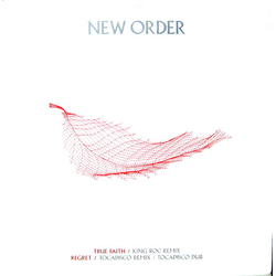 New Order True Faith / Regret Vinyl 12" USED