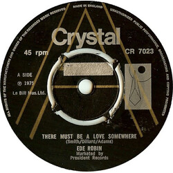 Ede Robin / Six Feet Under (3) There Must Be A Love Somewhere Vinyl 7" USED