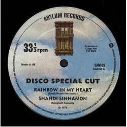 Shandi Sinnamon / Eddie Brigati Rainbow In My Heart / Groovin' Vinyl 12" USED