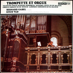 Georg Philipp Telemann / Georg Friedrich Händel / Arcangelo Corelli / Tomaso Albinoni / Bernard Gabel / Knud Vad Trompette Et Orgue Vinyl LP USED