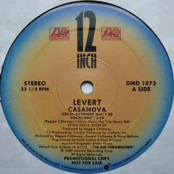 Levert Casanova Vinyl 12" USED