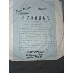 Icehouse Hey Little Girl Vinyl 12" USED