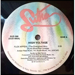High Voltage (2) Flex Appeal Vinyl 12" USED