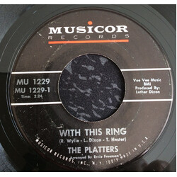 The Platters With This Ring Vinyl 7" USED