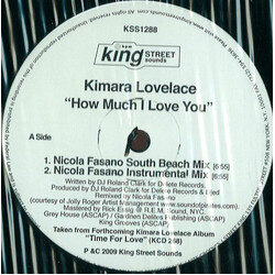 Kimara Lovelace How Much I Love You Vinyl 12" USED