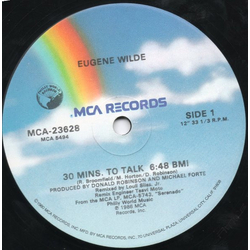 Eugene Wilde 30 Mins. To Talk Vinyl 12" USED