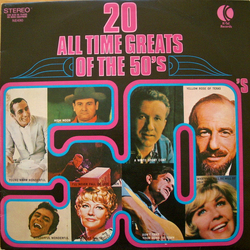 Various 20 All Time Greats Of The 50's Vinyl LP USED