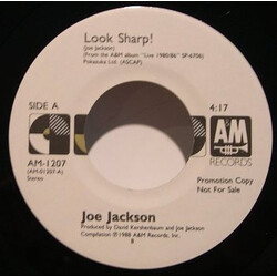 Joe Jackson Look Sharp! USED VINYL 7INCH 45 RPM SINGLE PROMO